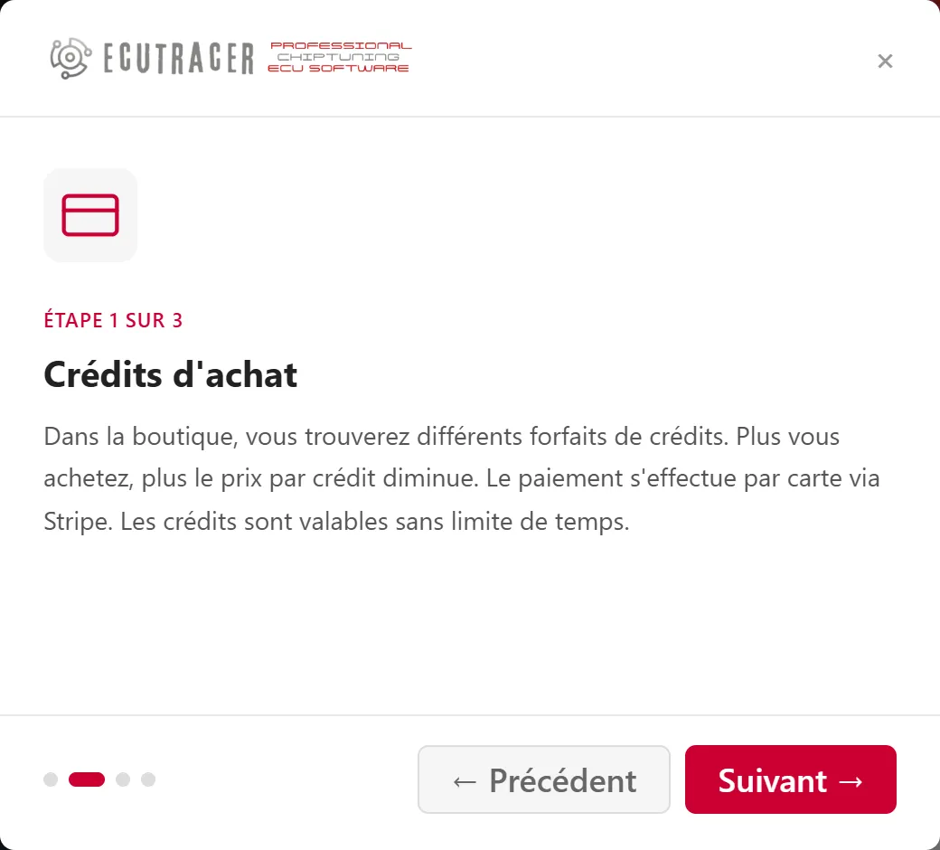 Achat de fichiers pour les calculateurs chez EcuTracer